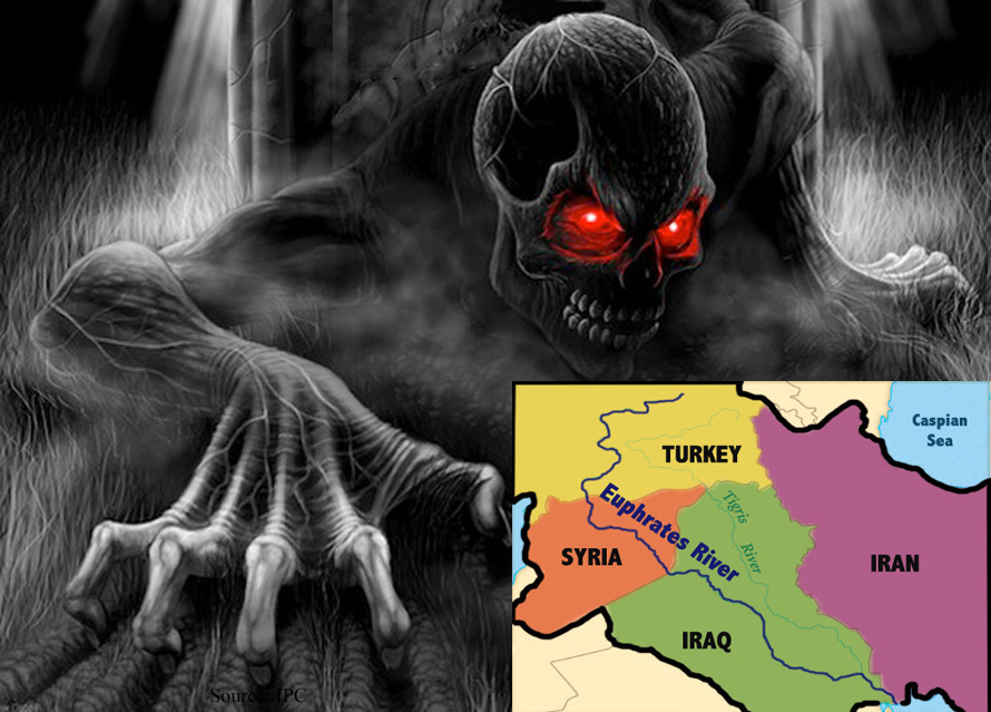 4 Demons of Death Unleashed in 4 Islamic Countries of Euphrates - Signs Of The Last Days