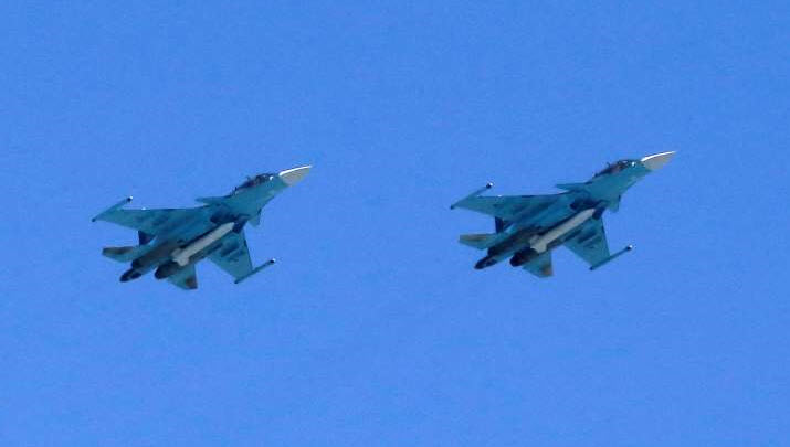 Russia fighter bombers by Shemetov-Reuters