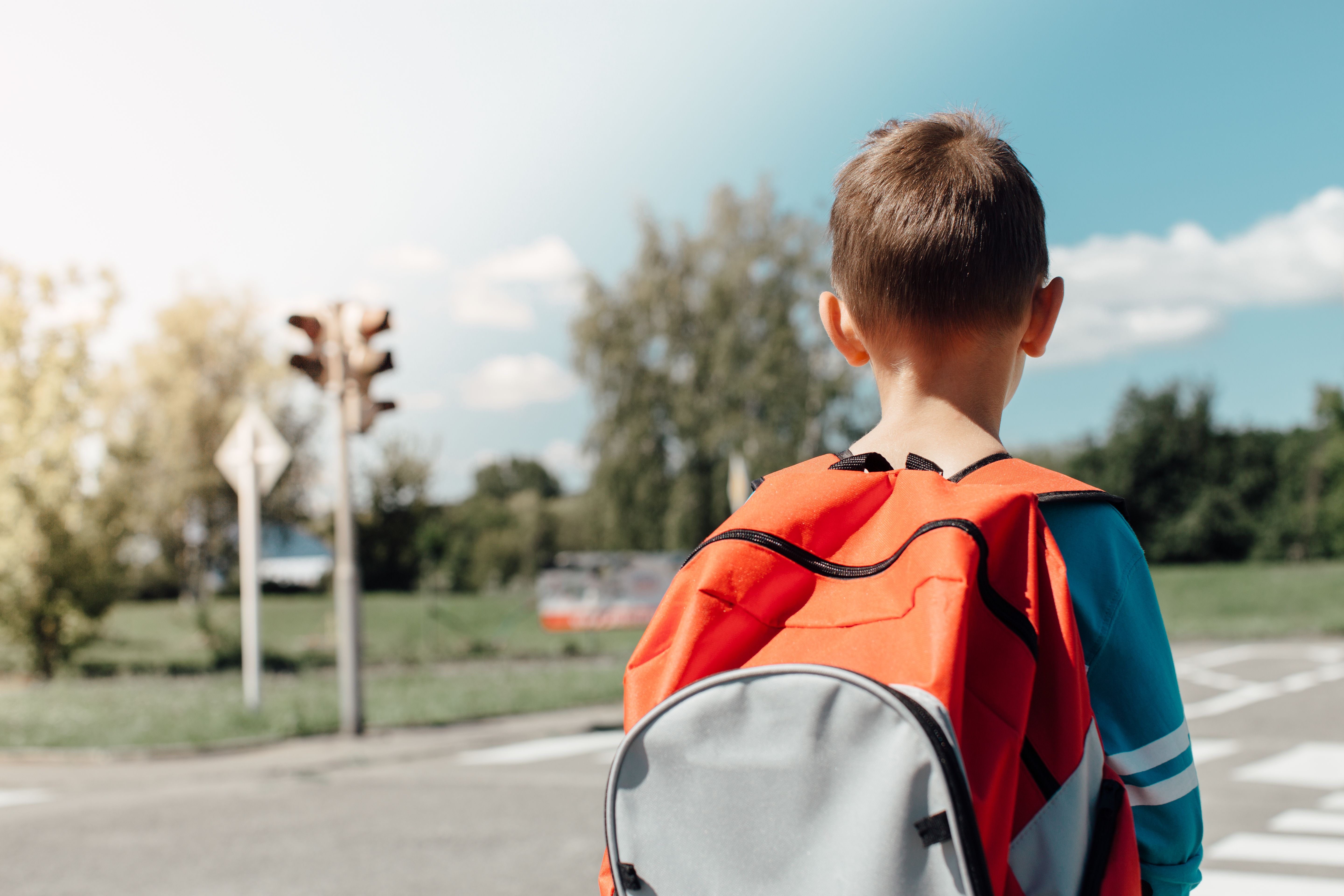 School boy. Мальчик на дороге. Ребенок один на дороге. Прогулки с детьми у дороги. Мальчик на дороге один.