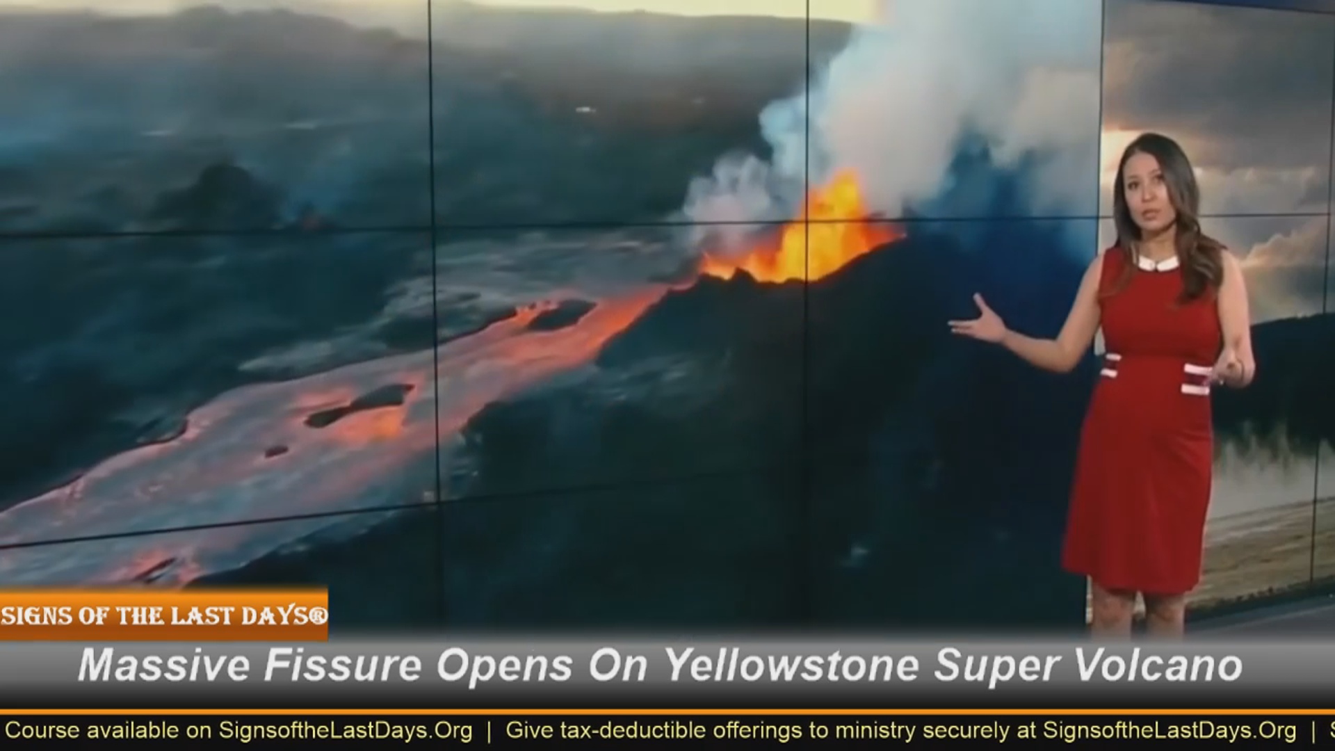 Massive Fissure Opens On Yellowstone Super Volcano! [Video] Signs Of