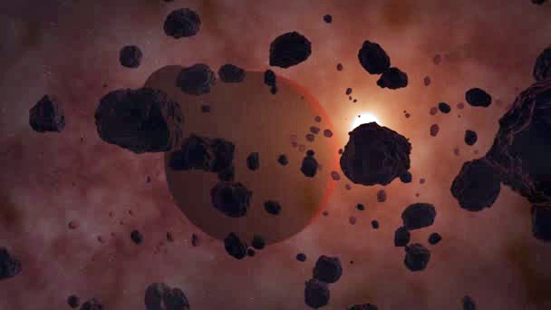 Meteor Swarm Approaches Earth Like Revelation Prophecy Foretells