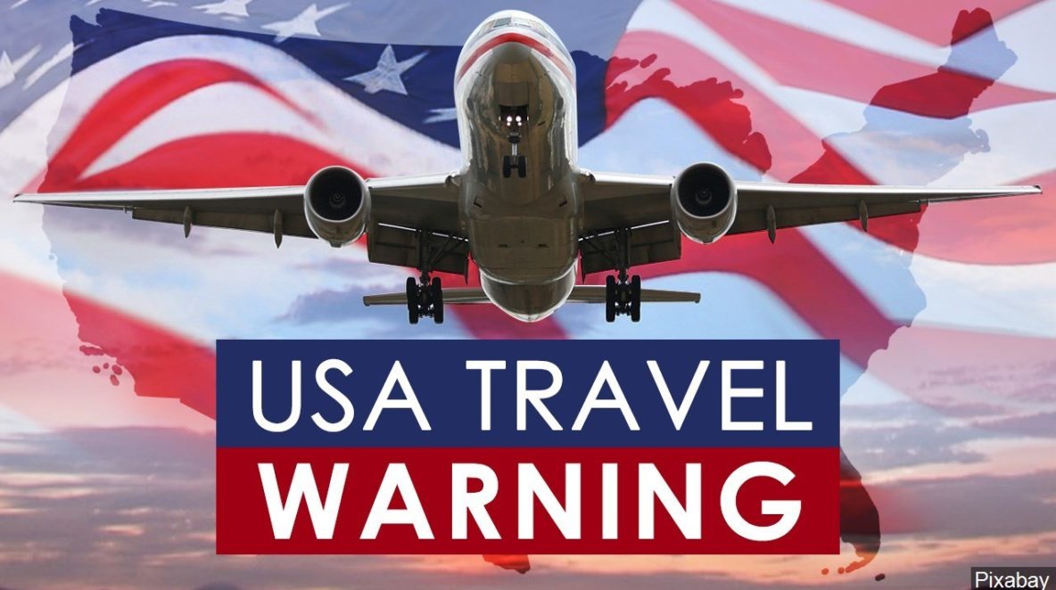 united states issues travel warning