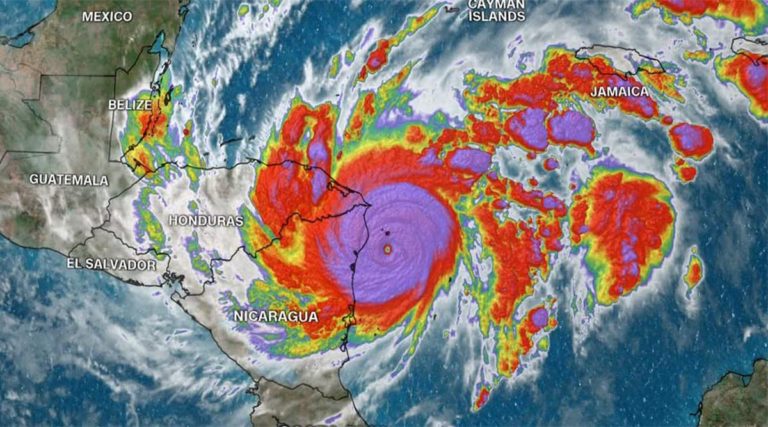 Hurricane Eta Blows Up Into Major Storm Nearly Tripling Strength In 24 ...