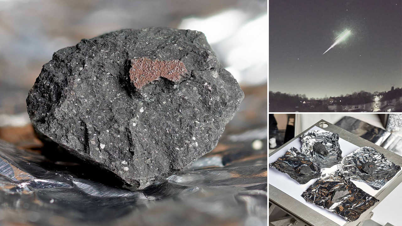 Rare Meteorite Found On Driveway In Gloucestershire From Fireball ...