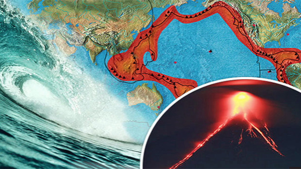 Подводные землетрясения в океане. Тихоокеанское вулканическое огненное кольцо вулканы. Тихоокеанское огненное кольцо. Вулканическое кольцо в тихом океане. Огненное кольцо Тихого океана.