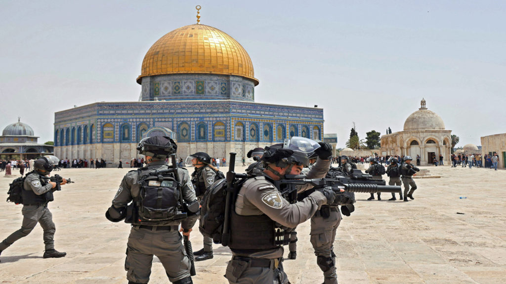 New Fighting Erupts On Temple Mount Amid Fear Of Gaza War - Signs Of The Last Days