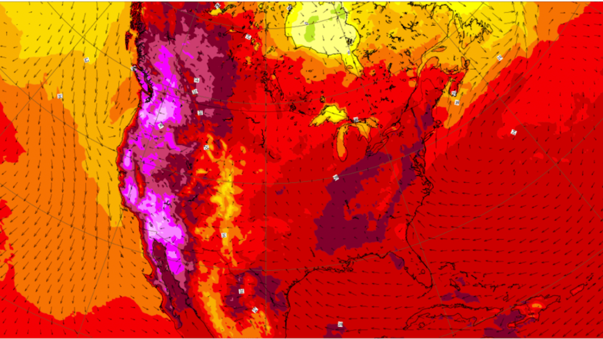 Most Extreme Heat Wave In Recorded History Hits U S Nw Signs Of The